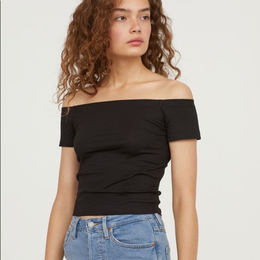 H&M off the shoulder top